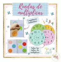 Vista previa - Tarjetas / Manipulativos - Ruedas de las tablas de multiplicar - Portada