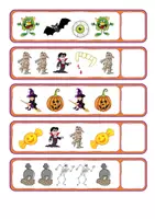 Vorschau - Mal- und Bastelvorlagen - Halloween Materialpaket für den Kindergarten und die Vorschule - Seite 2