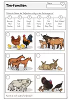 Vorschau - Arbeitsblätter - Tiere am Bauernhof - Milch - Schwein - Bauernhofprodukte - Seite 2
