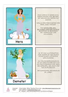 Vorschau - Spiele - Griechische Götter Zuordnungskarten Quiz - Geschichte, Antike - Seite 2