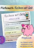 Vorschau - Arbeitsblätter - Mathematik: Rechnen mit Geld - Flipbook #übungenfürzwischendurch - Deckblatt