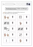 Vorschau - Arbeitsblätter - Materialpaket - Rechenspaziergänge Klasse 1/2 - Seite 1