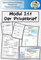 Vorschau - Stundenentwürfe - Modul 2.1.1 Der Privatbrief Informationstechnologie Lehrplan Plus - Deckblatt