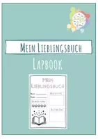 Vorschau - Arbeitsblätter - Mein Lieblingsbuch - LAPBOOK - Deckblatt