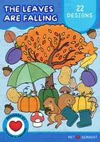 anteprima - Clipart / Immagini originali - Le foglie stanno cadendo | 22 clipart autunnali | Colorato - Pagina di copertina