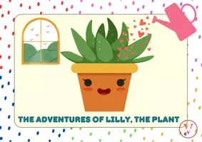 Vista previa - Refuerzo / NEE / Materiales de apoyo - The adventure of Lilly, the plant - Portada