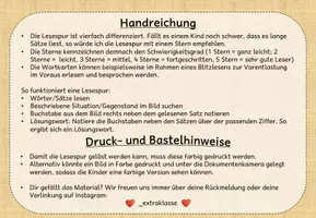 Vorschau - Stundenentwürfe - Lesespur - Herbst (Klasse 1-4) #schulstartbyextraklasse - Seite 1