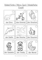 Vorschau - Arbeitsblätter - Arbeitsblätter zum Buchstaben D d in Druckschrift für den Schreiblehrgang - Seite 1