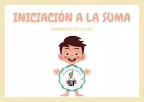 Vista previa - Tarjetas / Manipulativos - INICIACIÓN A LA SUMA: CON MIS MANITAS - página 1