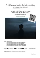 Vorschau - Arbeitsblätter - Arbeitsblätter zu "Sonne und Beton von Felix Lobrecht - Kapitel 2", Klasse 9-11 - Seite 1