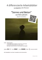 Vorschau - Arbeitsblätter - Arbeitsblätter zu "Sonne und Beton - Felix Lobrecht - Kapitel 5", Klasse 9-11 - Seite 1