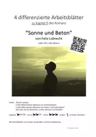 Vorschau - Arbeitsblätter - Arbeitsblätter zu „Sonne und Beton - Felix Lobrecht- Kapitel 9“, Klasse 9-11 - Seite 1