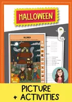 Vorschau - Arbeitsblätter - Halloween I spy - Übungen für die Grundschule (Englisch) - Deckblatt