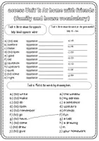 Vorschau - Arbeitsblätter - Vocabulary Training: family and home (access Unit 1) - Seite 1