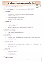 Vorschau - Merkblätter - Der formale Brief - Hefteintrag - Deckblatt