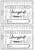 Vorschau - Arbeitsblätter - Ferienheft Herbst - Übungsheft - Deutsch und Mathe - Klasse 3 - Seite 1