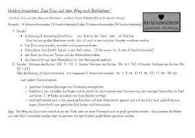 Vorschau - Stundenentwürfe - Weihnachten: Begleitmaterial zum Bilderbuch "Elias auf dem Weg nach Weihnachten" (Klasse 1/2) - Seite 2