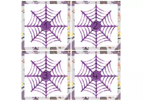 Vista previa - Refuerzo / NEE / Materiales de apoyo - HALLOWEEN - ABN: Conteo 1 al 10. - página 3