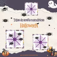 Vista previa - Refuerzo / NEE / Materiales de apoyo - HALLOWEEN - ABN: Conteo 1 al 10. - Portada