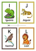 Vorschau - Spiele - Alphabet lernen Englisch - Lernkarten ABC - Seite 3