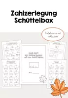 Vorschau - Arbeitsblätter - Zahlzerlegung Schüttelbox - Übungsheft - Deckblatt