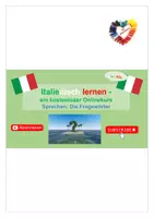 Vorschau - Arbeitsblätter - Italienisch lernen mit Allie: Fragewörter und Fragesätze - AB + Lösung + Vokabelliste - Deckblatt