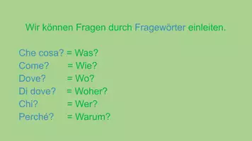 Vorschau - Arbeitsblätter - Italienisch lernen mit Allie: Fragewörter und Fragesätze - AB + Lösung + Vokabelliste - Seite 3
