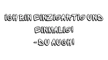 Vorschau - Poster - Ich bin einzigartig, du auch! - Seite 1