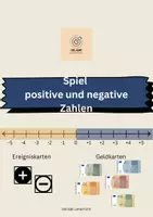 Vorschau - Spiele - Spiel positiver und negativer Zahlenraum - Deckblatt