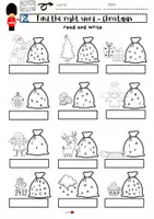 anteprima - Esercizi - Inglese Fogli di lavoro: Christmas - Pagina 2