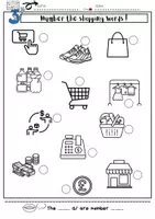 anteprima - Esercizi - Inglese Fogli di lavoro: Shopping - Pagina 3