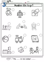 anteprima - Esercizi - Inglese Fogli di lavoro: Toys - Pagina 3