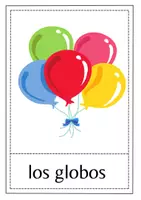 Vorschau - Präsentationen/Tafelbilder - EL CUMPLEAÑOS: Bild- und Wortkarten (Geburtstag) - Seite 1