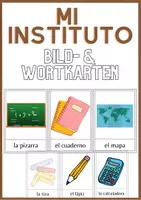 Vorschau - Bildkarten - MI INSTITUTO: Bild- und Wortkarten (meine Schule) - Deckblatt