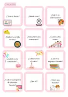 Vorschau - Spiele - STOP & SWAP CONOCERSE/PRESENTARSE (Spanische Konversationskarten/Sprechprüfung) - Seite 1
