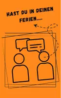 Vorschau - Arbeitsblätter - Ferien - Hast du in deinen Ferien....? - Deckblatt