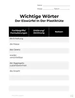 Vorschau - Arbeitsblätter - Gesetz Zur Erhaltung Der Masse Experiment mit Arbeitsblatt - Seite 3