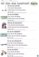 Vorschau - Arbeitsblätter - Übung "Ist das das Laufrad?" Auf dem Skaterplatz - DaZ / DaF / Deutsch - Seite 3