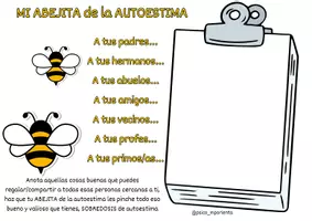 Vista previa - Refuerzo / NEE / Materiales de apoyo - Mi abejita de la autoestima - página 3