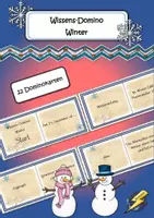 Vorschau - Spiele - Wissensdomino Winter - Deckblatt