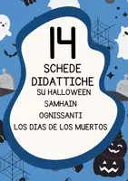 anteprima - Schede informative - Schede halloween classe terza quarta e quinta - Pagina di copertina