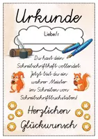 Vorschau - Anderer Materialtyp - 6 verschiedene Eichhörnchen Urkunden für die Eichhörnchenklasse - Seite 3