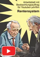 Vorschau - Arbeitsblätter - AB Rentensystem Videoauftrag QR-Code mit Lösung - Seite 2