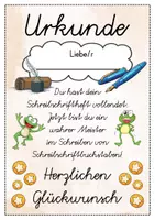 Vorschau - Anderer Materialtyp - 6 verschiedene Frosch Urkunden für die Froschklasse - Seite 3