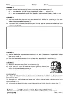 Vorschau - Arbeitsblätter - Klassenarbeit Märchen (inkl. Lösungen) - Seite 1