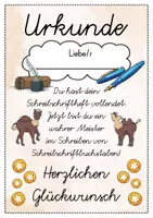 Vorschau - Anderer Materialtyp - 6 verschiedene Kamel Urkunden für die Kamelklasse - Seite 3