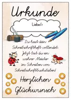 Vorschau - Anderer Materialtyp - 6 verschiedene Marienkäfer Urkunden für die Marienkäferklasse - Seite 3