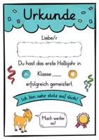 Vorschau - Anderer Materialtyp - 6 verschiedene Ziegen Urkunden für die Ziegenklasse - Seite 2
