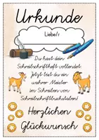 Vorschau - Anderer Materialtyp - 6 verschiedene Ziegen Urkunden für die Ziegenklasse - Seite 3
