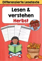 Vorschau - Arbeitsblätter - Herbst - Wachsendes Materialpaket - Seite 1